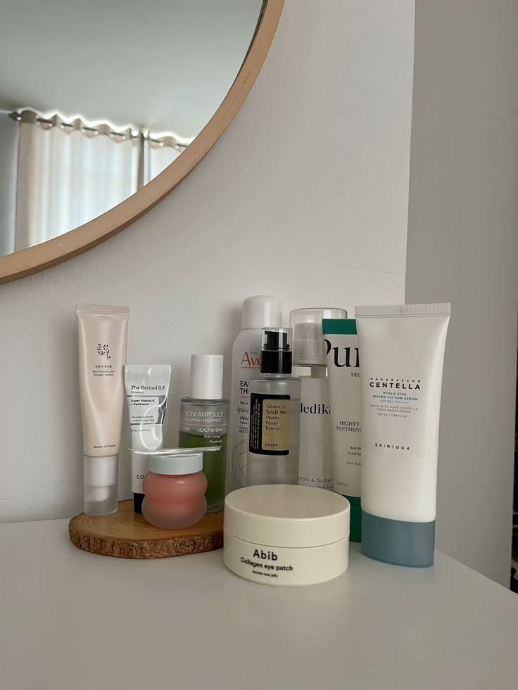 Luxury skincare collection
